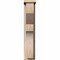 Ekena Millwork Monterey Smooth Corbel w/Backplate, Douglas Fir, 5 1/2"W x 12"D x 28"H COR06X12X28MON01SDF - alternate 2